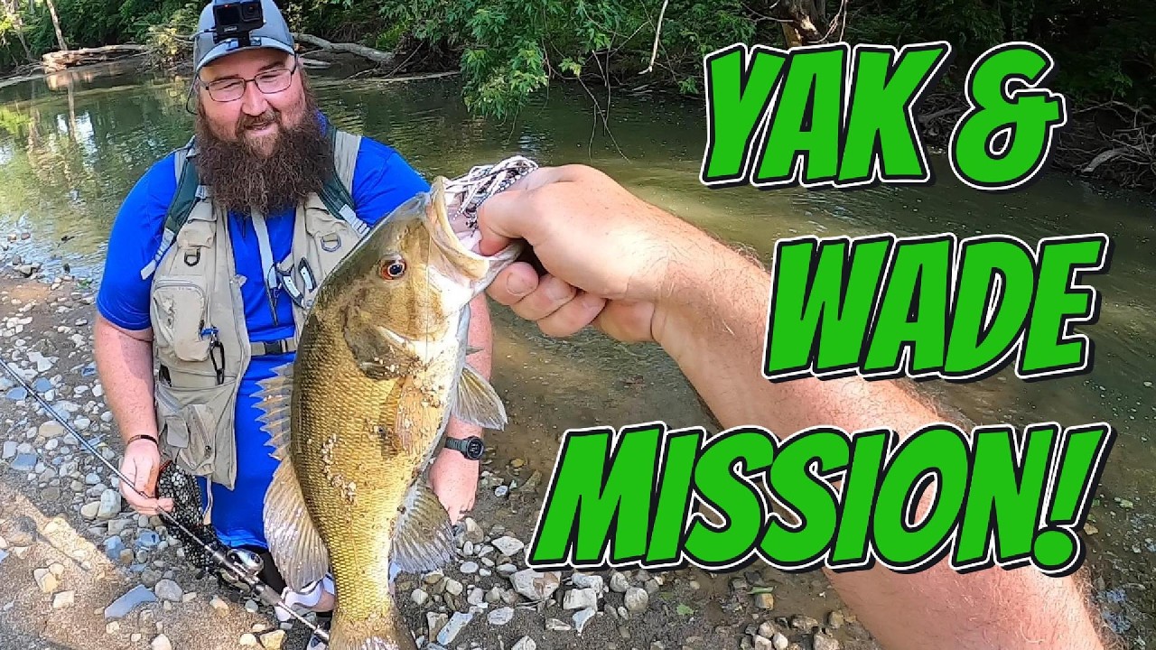 DOUBLE MISSION! Kayak and Wading Paint Creek!