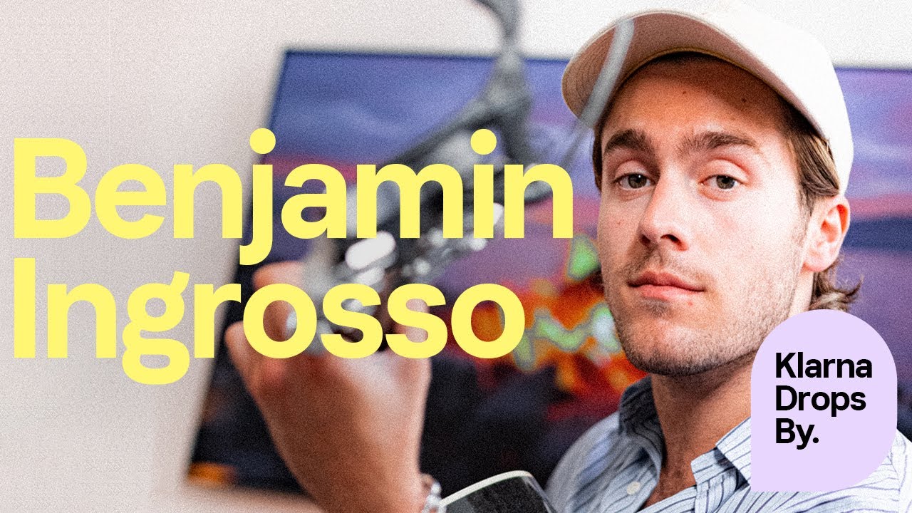 Klarna Drops By: Benjamin Ingrosso