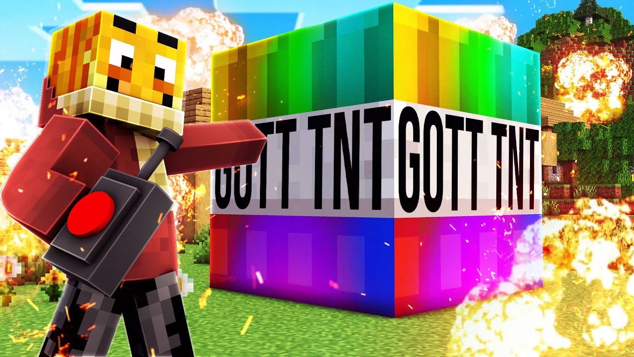 DAS WELTUNTERGANG TNT! MEHR TNT MOD! - Minecraft