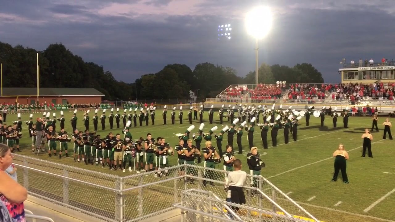 Bandys High School Marching Band National Anthem - YouTube