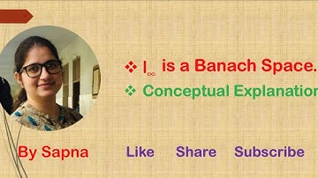l infinity is a banach space | by Sapna | @billionaireicon3311