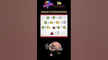 Triangle Value #answer #shorts #puzzle #math #mindgames #calculation #solve #hashtag #mindgames #gk