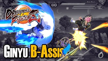 [Obsolete]【DBFZ v1.25】 ギニューのBアシストを使用したビルスと悟空の一部のコンボ (ギニュー・Bアシスト)