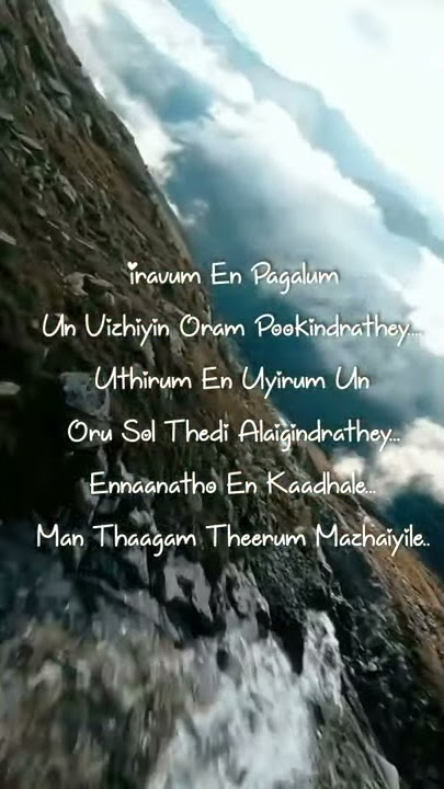 iravum en pagalum song | aditya varma  movie | hd WhatsApp status | full screen lyrics video |