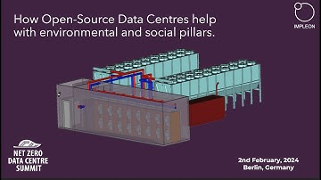 How Open Source Data Centres help with environmental and social pillars