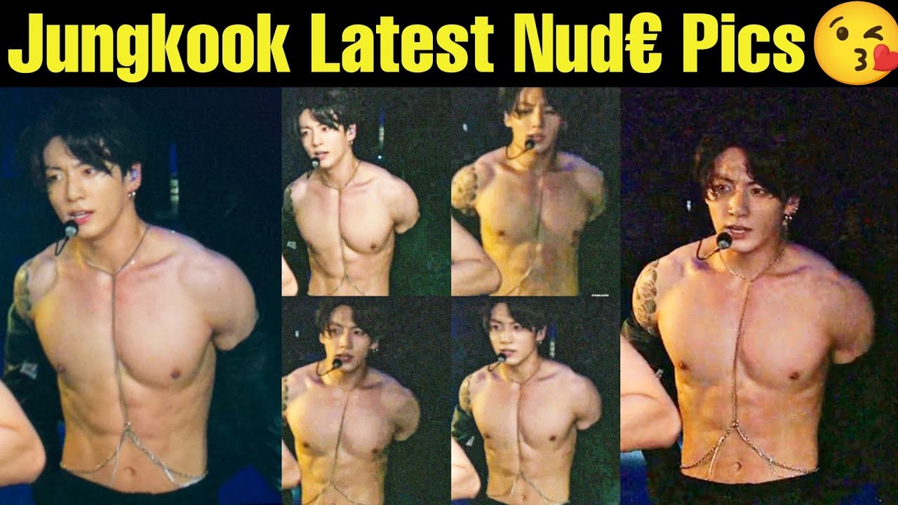 Jungkook Latest Nud€ Pics Viral ️‍🔥 BTS JK Behind The Scenes 🥵 #bts #