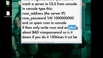 CS:S SERVER CRASHING + YOU CAN LEARN NO SCAM OR VIRUS