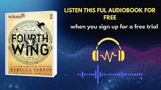 Fourth Wing Part 1 (Dramatized Audiobook) | Rebecca Yarros Romantasy Adventure