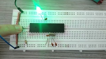 Encendido y apagado de un led con pulsador con el Pic16f877a