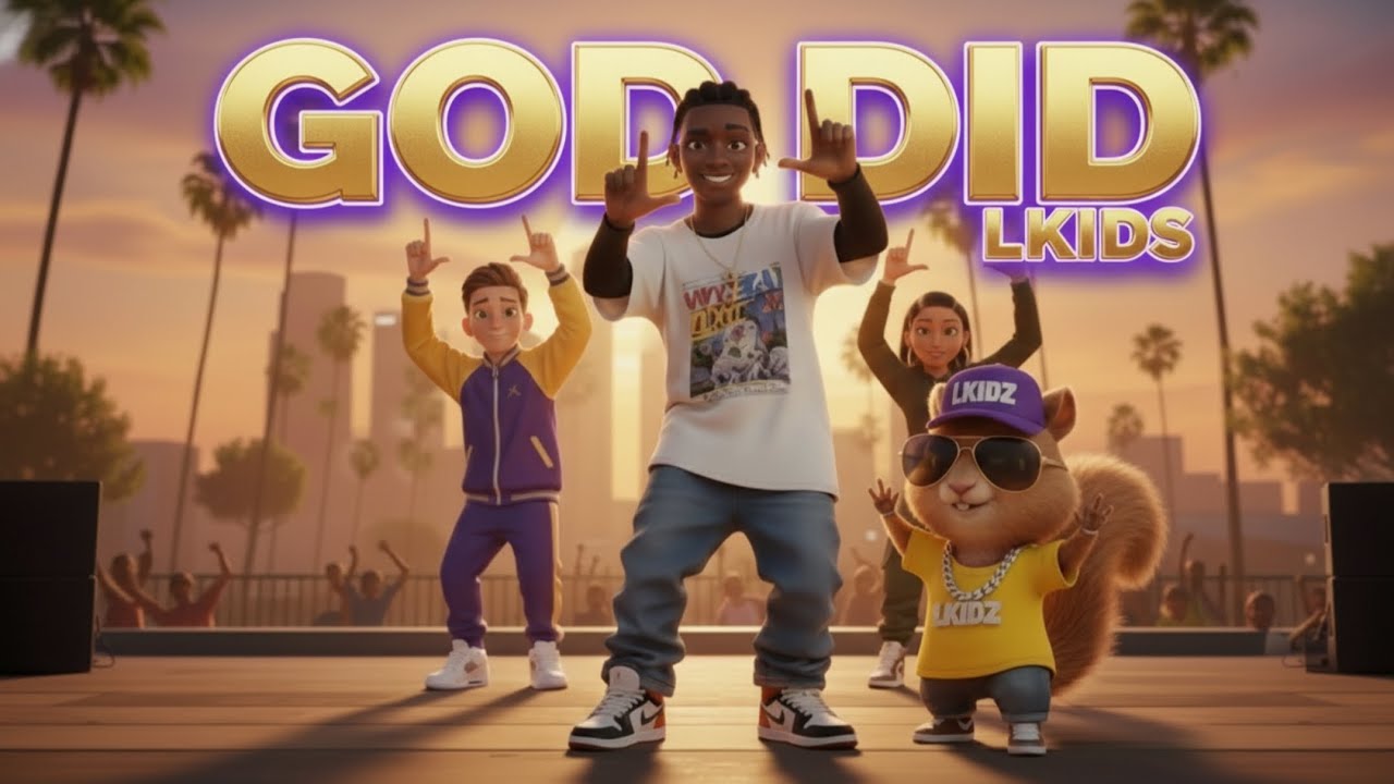 🎉 NEW LKIDS WORSHIP SONG! — “GOD DID” 🎶