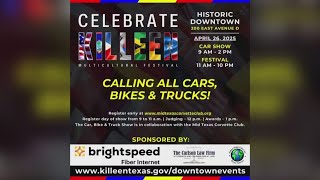 City of Killeen hosting Celebrate Killeen Festival April 26