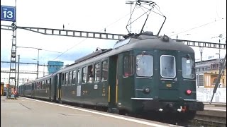 Rbe 4/4 1405 & DZt 911 mit Sonderzug [15.8.15]