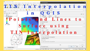TIN Interpolation in QGIS | QGIS TIN Interpolation