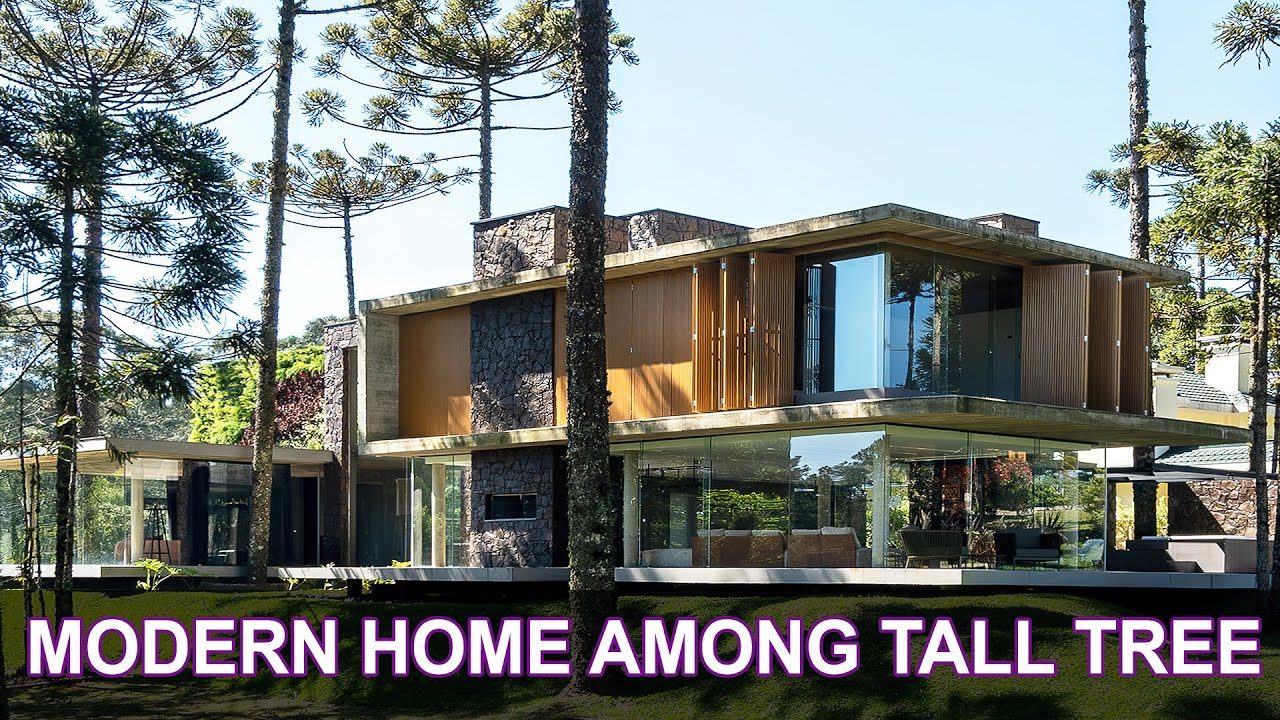A Harmonious Blend of Architecture and Landscape in Modern Home Design ...