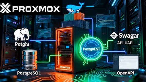 Self-Host PostgREST on Your Homelab with Proxmox |  PostgreSQL + REST API + OpenAPI+ Swagger