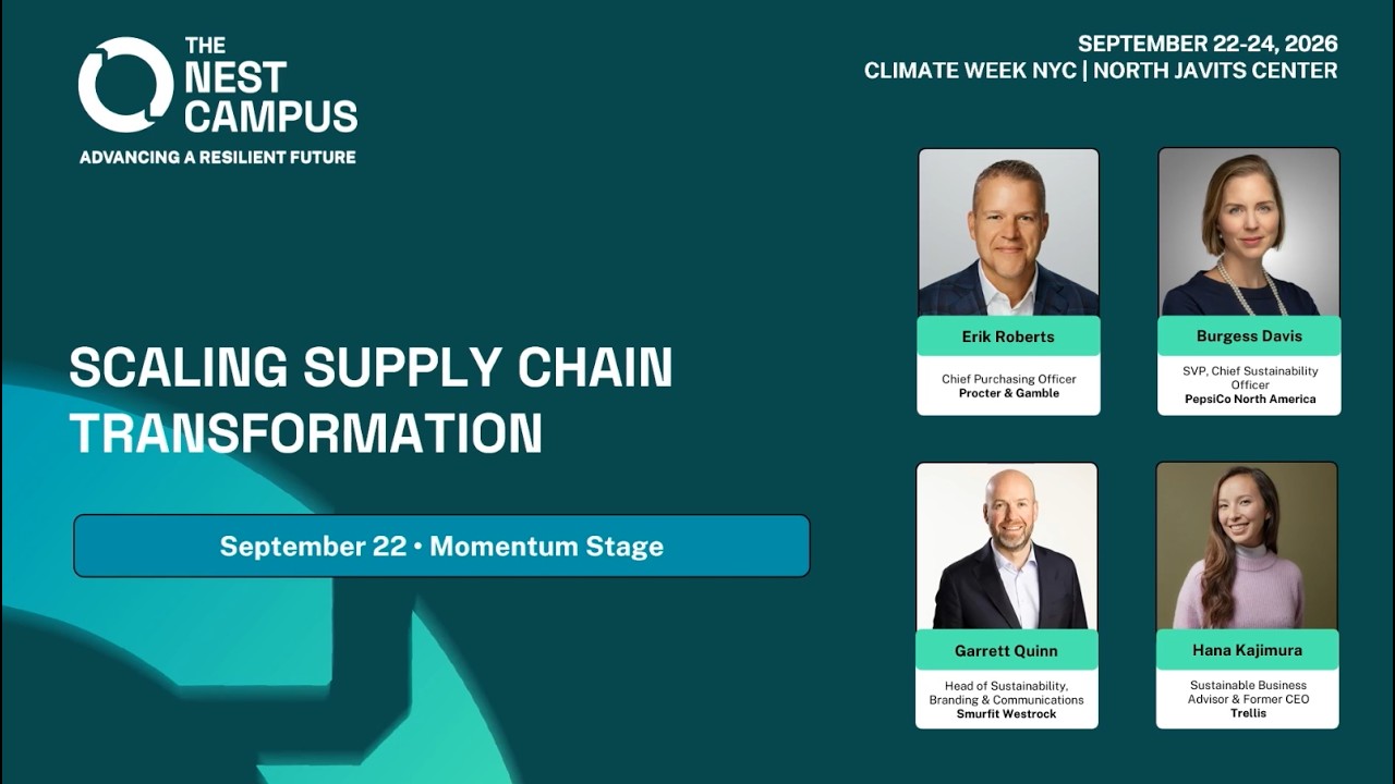 Cover image for P&G, PepsiCo and Smurfit Executives Map the Path to Scaling Supply Chain Decarbonization