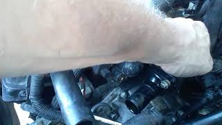 Avenger thermostat housing replacment 2.4 liter 4cylinder