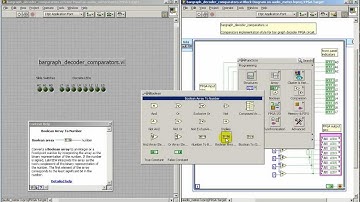 LabVIEW FPGA: Bar graph decoder -- comparator array