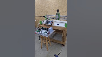 CNC Router Spark V2 na Bancada dela 🤩 #routercnc #cnc #cncrouter #cnccaseira #cncmachine