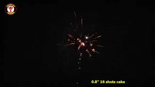 0 8'' 16s cake fireworks 4 aerial repeater