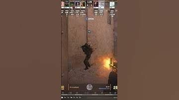 Лучшая флеш на мидл на карте Dust2 CS2! #dust2 #counterstrike #shorts #csgo #cs2 #ксго #кс2 #кс