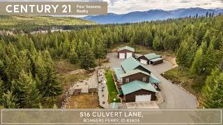 Idaho home on 15 acres in the mountains! - 516 Culvert Ln, Bonners Ferry, ID 83805