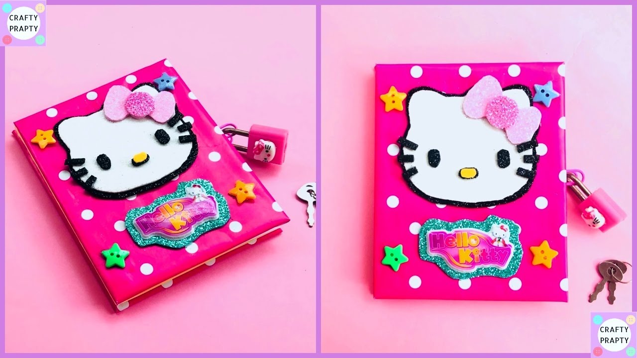  Cat Diary with Lock for Girls Halloween Gifts,Secret