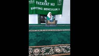 MC KEGIATAN RUTIN FATAYAT MUSLIMAT RANTING BENCULUK 2
