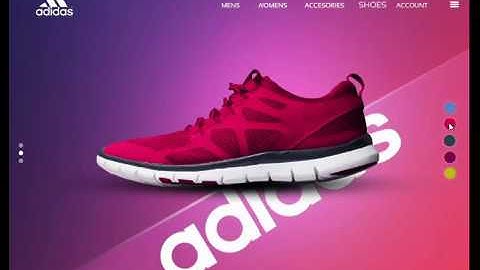 Reel Web Landing Page Adobe XD