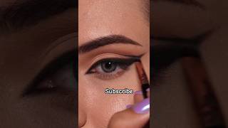 Wing Eyeliner Tutorial For Beginner♥️ #eyemakeup #makeuptutorial #makeup #makeuphacks #youtubeshorts