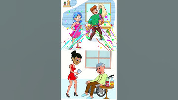 Who is reality🧐 and why she kill grandpa #impossibledate #gameplay #shorts #mytom2 #gaming