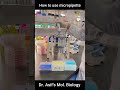 How to use a micro-pipette?