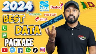 💥Best Unlimited Data Package🔥2024 Dialog,Airtel,Hutch,Mobitel 🧐Unlimited Data Tamil @TravelTechHari