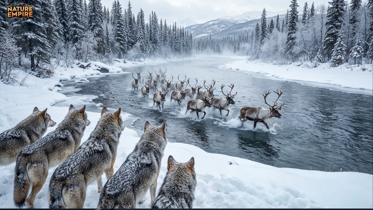 UN ANNO IN ALASKA | La Grande Migrazione dei Caribù dell’Artico – Documentario Animali
