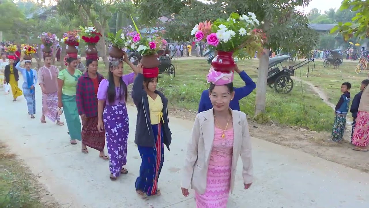 naypyitaw အိုင်စောက်ကျေးရွာအလှူတေ် 12 2025 A