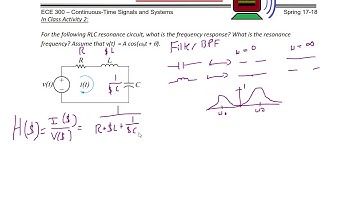 ECE300 Lecture 4-1: Frequency Response
