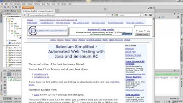 How to create a Selenium WebDriver test which uses Firefox