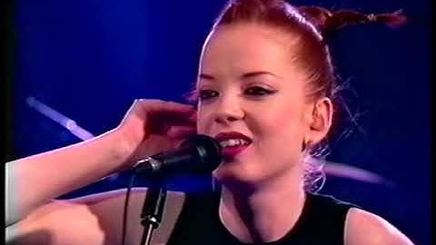 Garbage 2 tracks live + gold record award @ NPA, 29 jan 99