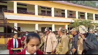 Indian Army At Milton Educational Academy, Bilaspur U.p