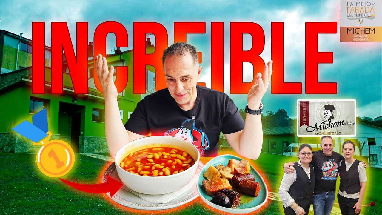 Comiendo la FABADA de PREMIO que todos quieren probar en Asturias | Restaurante MICHEM