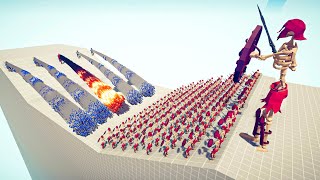 100x SKELETON WARRIOR + GIANT vs 5x EVERY GOD - 🏹 Totally Accurate Battle Simulator TABS