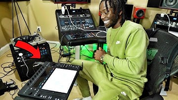 Ableton Push 3: J Black shows me how to use it & I made my first Trap Beat on it 🔥