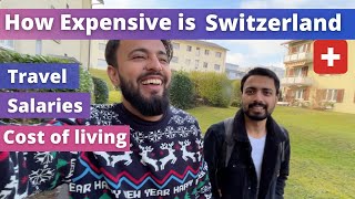 How expensive is Switzerland ? Cost of Living & Salaries | Zurich Hindi Vlog