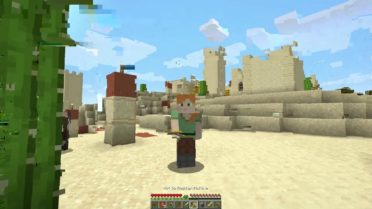 Minecraft But The Crafting Is Reversed