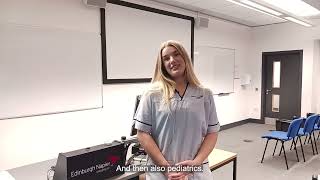 Graduate testimonial for MSc Occupational Therapy at Edinburgh Napier