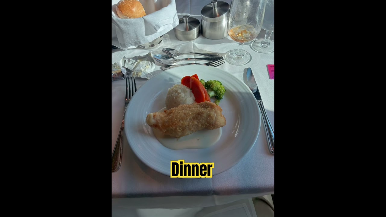 Quantum of the sea dinner in main dinning room #coffee #food #quantumoftheseas #maindinningroom
