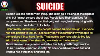 Suicide | Short Stories | IELTS Vocabulary