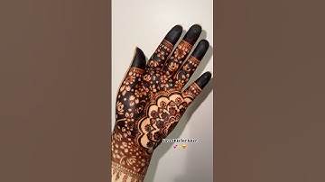Dark Mehndi Hack #mehndihacks #tipsandtricks #tricks #mehndi