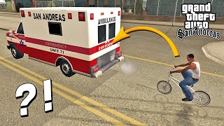 Gta San Andreas Da Ambulanslari Taki̇p Edi̇nce Bakin Ne Oluyor ?