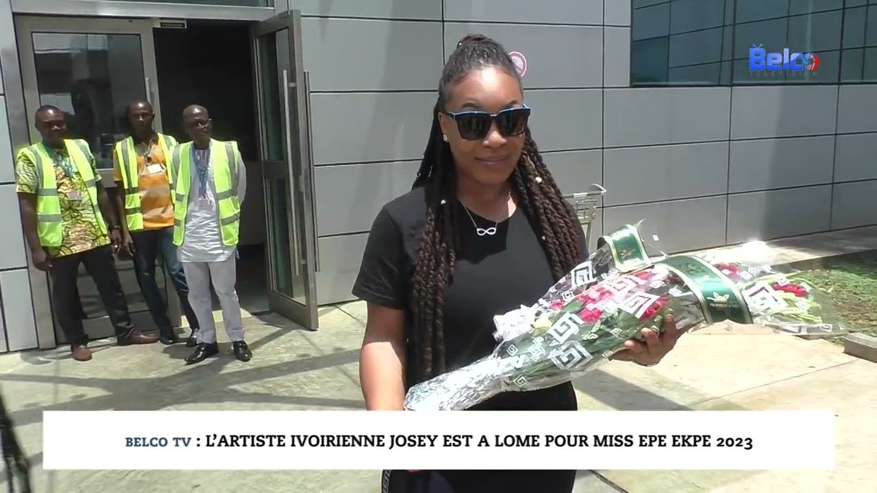 Belco Tv : L’artiste ivoirienne Josey est à Lomé pour Miss Epé Ekpé 2023